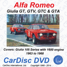 Load image into Gallery viewer, Giulia Sprint GT, GTV, GTC, and GTA Models from 1963 to 1968