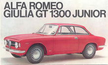 Load image into Gallery viewer, GT Junior 1300 and 1600 Models from 1966 to 1975