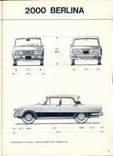 Load image into Gallery viewer, Berlina Models from 1968 to 1976