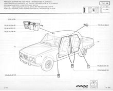 Load image into Gallery viewer, Berlina Models from 1968 to 1976