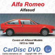 Load image into Gallery viewer, Alfasud Models from 1972 to 1988