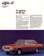 Load image into Gallery viewer, Alfa 6 and Alfa 90 Models from 1979 to 1987