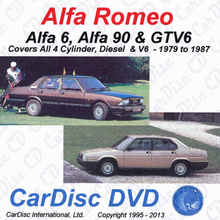 Load image into Gallery viewer, Alfa 6 and Alfa 90 Models from 1979 to 1987