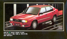 Load image into Gallery viewer, Alfa 33 Models from 1983 to 1994
