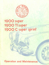 Load image into Gallery viewer, Alfa 1900 Models from 1950 to 1959