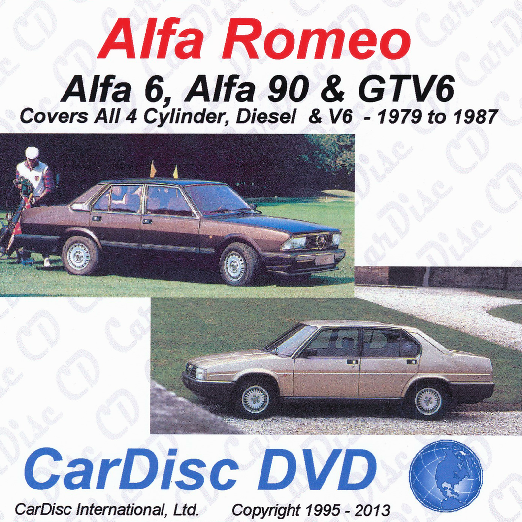 Alfa 6 and Alfa 90 Models from 1979 to 1987