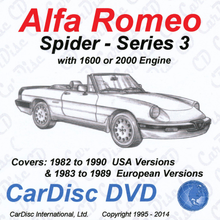 Load image into Gallery viewer, Spider Series 3 Models from 1982 to 1990 (USA)
