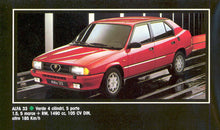 Load image into Gallery viewer, Alfa 33 Models from 1983 to 1994
