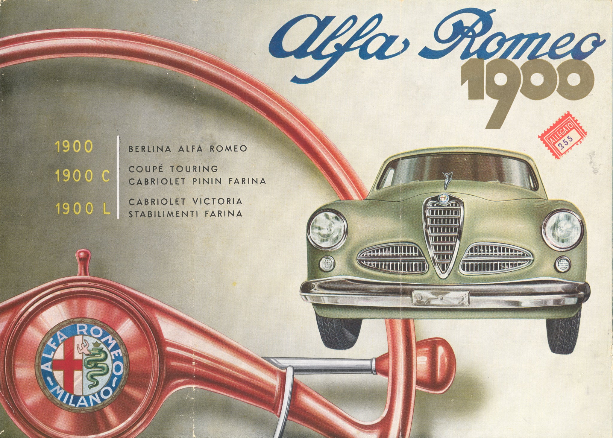 Alfa 1900 Models from 1950 to 1959 – Cardisc International Ltd.