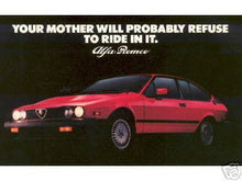 Load image into Gallery viewer, Alfa GTV-6 Models from 1980 to 1986
